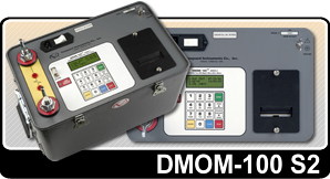 DMOM-100 S2 - MICRO-OHMIMETRO DC